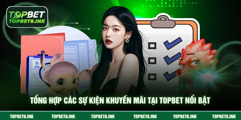 Tổng hợp các sự kiện khuyến mãi tại Topbet nổi bật